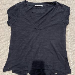 We The FreePeople Black T-shirt